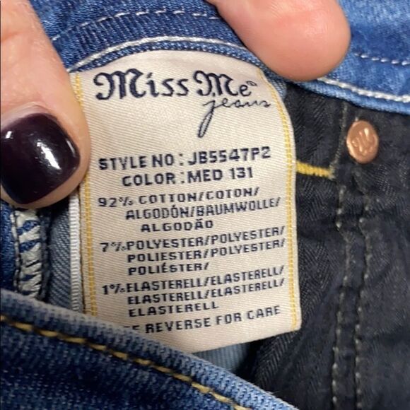 Miss Me Boyfriend Capri Light Wash Jean size 27 - Picture 8 of 9